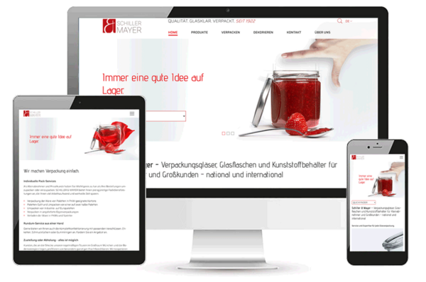 Responsive Website Schiller Mayer