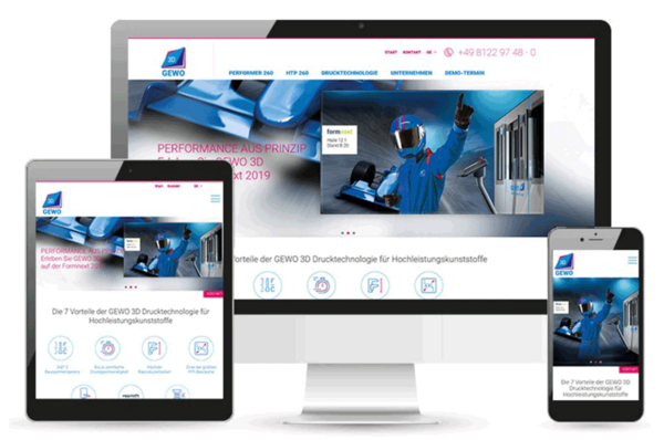 GEWO Industrie 3D Drucker