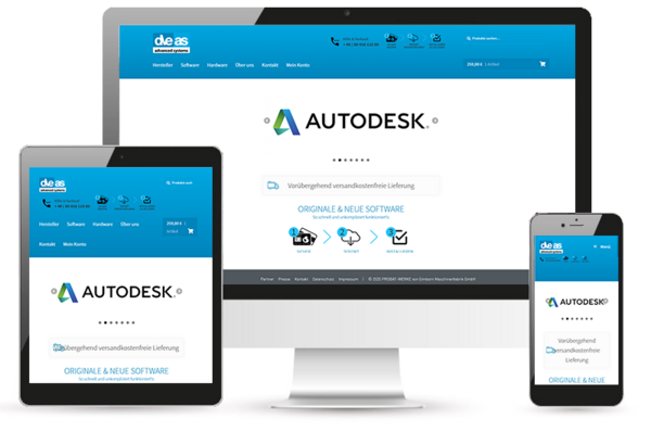 Bild Shop DVE AS "go-digital" gefördert